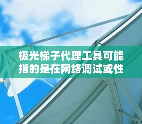 极光梯子代理工具可能指的是在网络调试或性能测试中使用的一种代理工具，用于监控和分析网络流量，特别是在与极光梯子（可能是一个网络框架或API）的交互中