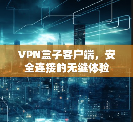 VPN盒子客户端，安全连接的无缝体验