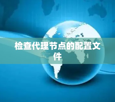 检查代理节点的配置文件