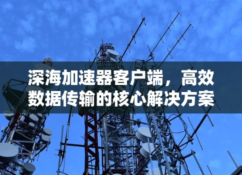 深海加速器客户端，高效数据传输的核心解决方案