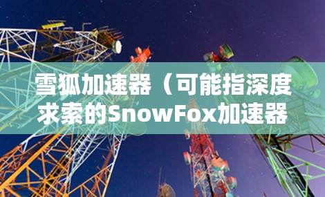 雪狐加速器（可能指深度求索的SnowFox加速器框架）是一个开源的加速器框架，支持多种硬件加速。如果你需要获取最新版本的信息，建议前往其官方网站或GitHub仓库查看。以下是一些可能的步骤