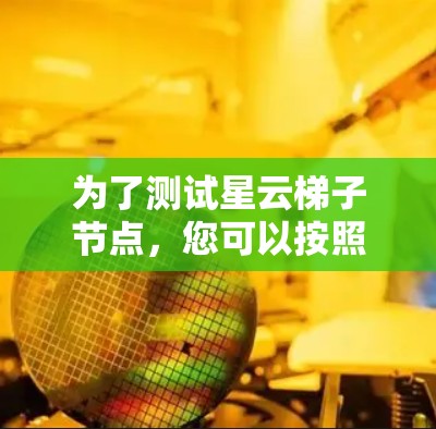 为了测试星云梯子节点，您可以按照以下步骤进行